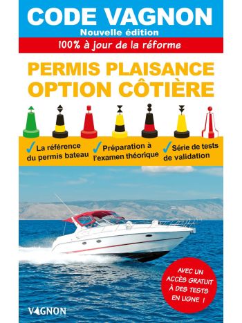 Code Vagnon 2026 - Permis plaisance - Option côtière