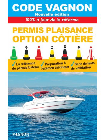Code Vagnon 2023 - Permis plaisance - Option côtière